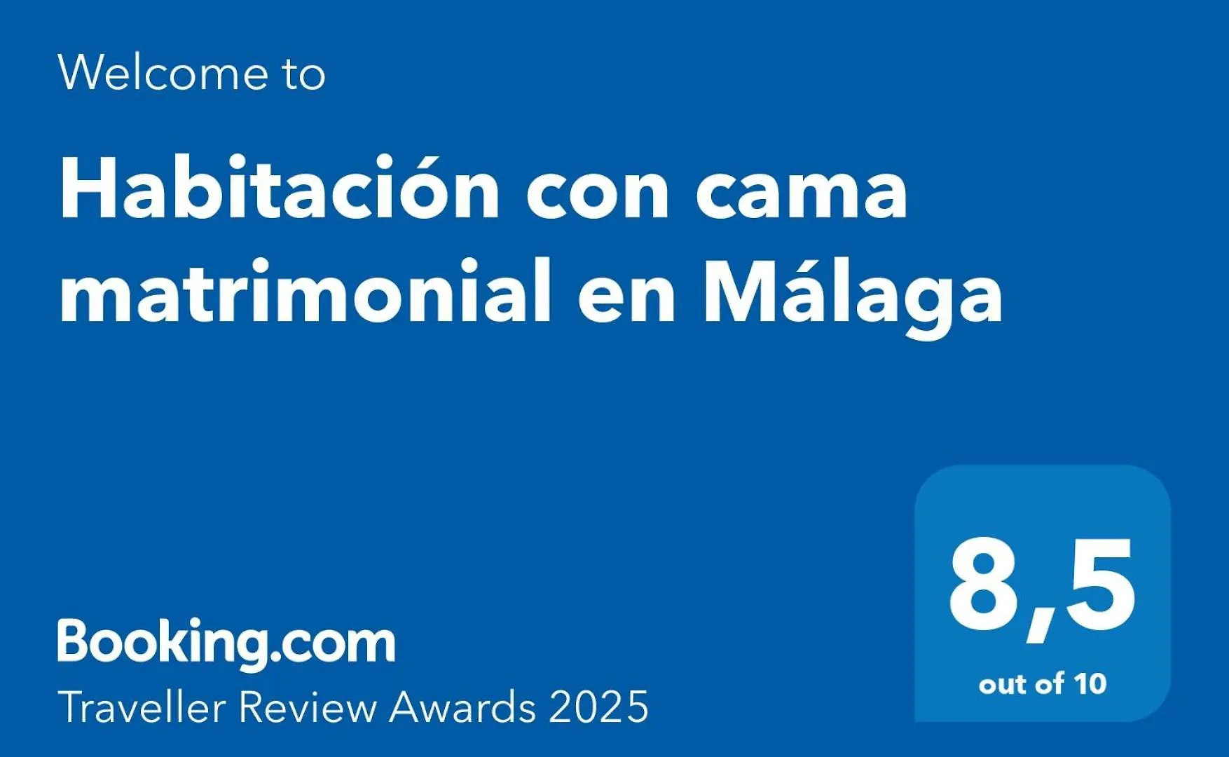 Habitacion Con Cama Matrimonial En Malaga location